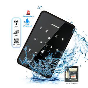 เครื่องอ่านบาร์โค้ด QR แบบไดนามิกตัวควบคุมการเข้าถึงประตูแบบไร้สายพร้อม RJ45 WG26 WG34 - Product Image 1