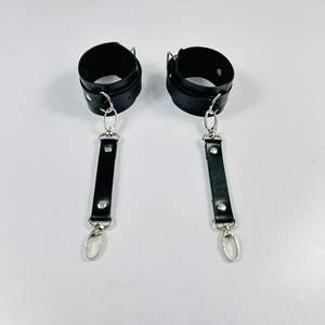 OEM Set perbudakan Gotik-Sabuk Kulit Y wanita dapat disesuaikan dengan borgol yang dapat dilepas, aksesori pakaian dalam Clubwear - Product Image 3