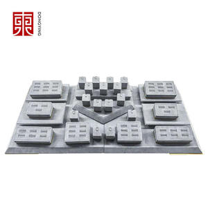 Gray Velvet Boutique <b>Necklace</b> Rotating Mini Wedding and Jewelry Display Stand Great for Boutiques Space-Saving Storage Solutions - Product Image 1