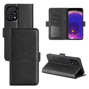 Pour <span class=keywords><strong>OPPO</strong></span> <span class=keywords><strong>Find</strong></span> X6 X5 X3 Pro Version mondiale portefeuille de luxe à rabat en cuir Pu - Product Image 5