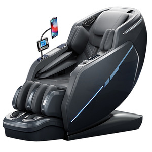 Sillón de Masaje Eléctrico de Cuerpo Completo con Riel SL, Brazo Robótico 4D, Cuero PU, Sillón de Masaje de Lujo para el Hogar - Product Image 3