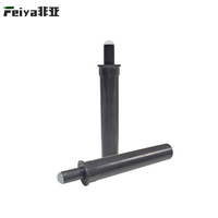 Amortisseur de porte à fermeture douce en plastique - Amortisseur de porte à pousser pour ouvrir pour les meubles de cuisine et de garde-robe