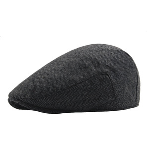 Bérets en velours côtelé pour hommes, style <span class=keywords><strong>français</strong></span>, bérets pointus vintage britanniques élégants pour hommes, vente en gros - Product Image 4