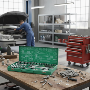 PRO'SKIT HW-42601M Jeu de douilles à cliquet de 26 pièces de 12,7 mm pour la réparation automobile et les travaux de <span class=keywords><strong>bricolage</strong></span> avec une gamme de douilles de 1/2 pouce - Product Image 3