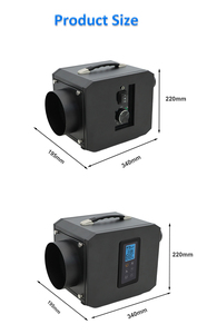 13L/Day Portable Desiccant <b>Dehumidifier</b> Mechanical Control Industrial Rotor <b>Dehumidifier</b> for Basement Warehouse - Product Image 5