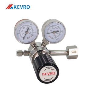 Regolatore <span class=keywords><strong>Gas</strong></span> 316 in acciaio inox ad alta pressione <span class=keywords><strong>1</strong></span>/4 "NPT femmina 3000psi con doppi calibri per apparecchiature a <span class=keywords><strong>Gas</strong></span> da laboratorio - Product Image 5
