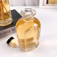 Diffuseur d'ambiance, nouveau design pour flacon diffuseur à bâtonnets avec bouchon, 50ml 100ml 150ml 200ml, emballage de bouteilles en verre pour arômes