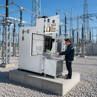 Tableau de distribution à isolation gazeuse ZHUOLI KYN61 40,5 kV, intérieur, VCB, distribution d'énergie métallique