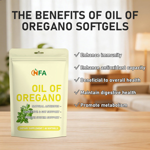 Cápsulas de aceite de orégano de alta calidad al por mayor OEM, contienen 6000 mg de aceite de orégano, mejoran la inmunidad, cápsulas blandas de aceite de orégano - Product Image 5