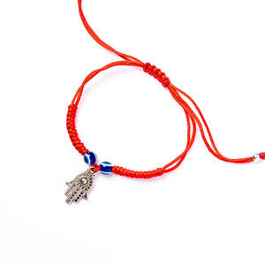 Bracelet porte-bonheur tissé à la main, tendance, religieux, œil du diable turc, collier à œil bleu - Cadeau pour femme - Product Image 3