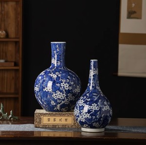 Jingdezhen <span class=keywords><strong>Dynastie</strong></span> <span class=keywords><strong>Ming</strong></span> <span class=keywords><strong>Vase</strong></span> en céramique de Chine antique Vases en porcelaine antique bleu et blanc - Product Image 5