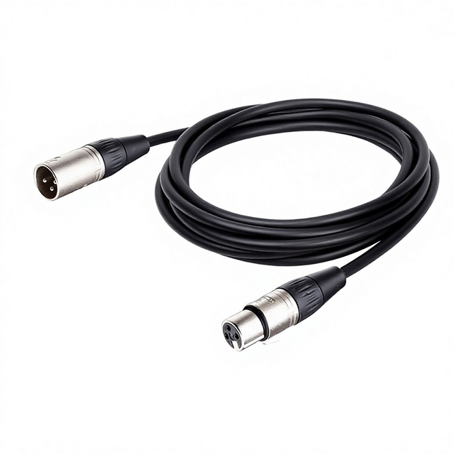 MC041NK Professional Low Noise 10M Microphone XLR Cable for Custom Studio and Live Sound Installations