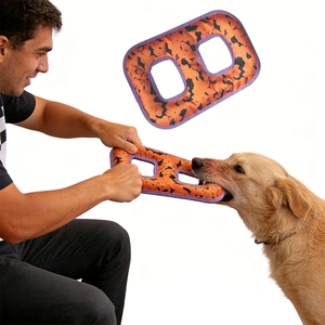 Juguete Resistente a Mordidas para Perros, en Forma de 8, de Tela Resistente, Juguete Interactivo para Masticar para Perros Medianos y Grandes - Product Image 2