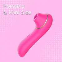 Masseur à 5 fréquences par aspiration, rechargeable par USB, en silicone, appareil de soin personnel silencieux, étanche, avec design à impulsions stimulantes