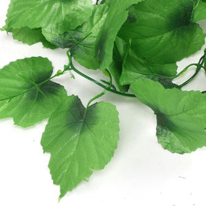 V551 Folhagem Artificial Grande Vegetação Guirlanda Rattan Uva Falso Pendurado Folhas de Plantas de Videira para Jardim de Casa Decoração Da Parede - Product Image 6