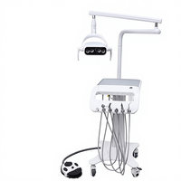 Chariot dentaire mobile, table d'examen buccal, enseignement, diagnostic gratuit, scanner buccal portable, classe I, certifié CE, garantie 1 an