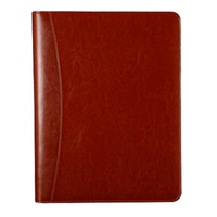 Venta Directa de Fábrica, Carpeta Multifuncional A4 de Cuero con Cierre, para Documentos, Ventas, Contratos, Oficina, con Impresión de Logotipo
