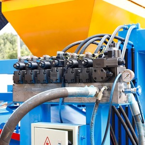 Hoàn toàn tự động QT12-15 tro bay paver gạch khối làm cho máy móc cho ngành công nghiệp xây dựng phương pháp rung cát thô - Product Image 6