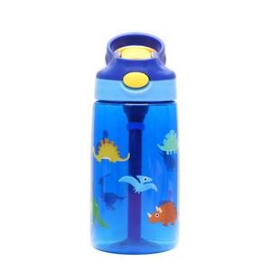 BPA-free Custom Logo Baby Sippy Sport Water Cup Bpa Free riutilizzabile in <span class=keywords><strong>plastica</strong></span> per bambini bambini bottiglia d'acqua con paglia per la scuola - Product Image 6