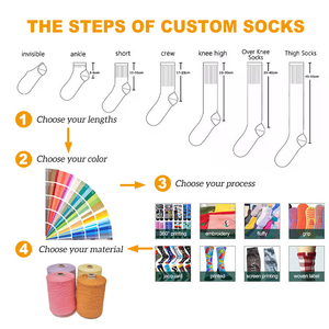 <span class=keywords><strong>Chaussettes</strong></span> de football pour hommes personnalisées, colorées, OEM, à ressorts antidérapants, de haute qualité, tricotées, respirantes et à séchage rapide - Product Image 2