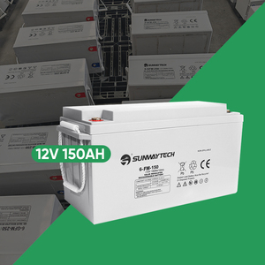 Almacenamiento de plomo ácido 100AH 33ah 65AH 150ah Batería de computadora de respaldo Baterías de gel de ciclo profundo 12V Carga solar 200ah - Product Image 1