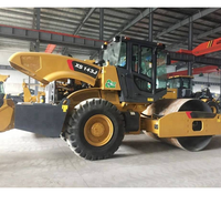 Rouleau compacteur XGMA d'occasion XS143J, moteur Weichai, 14 tonnes, équipement de construction, système entièrement hydraulique