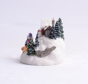 Artisanat en résine personnalisé Ornement de Noël Arbre en résine de Noël pour la décoration de la maison et du bureau - Product Image 2
