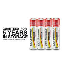 Pile alcaline numérique double AA 1,5 V LR6 1650 mAh avec logo personnalisé pour télécommandes, jouets et appareils électroniques grand public