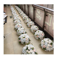 35cm mariage Rose fleur artificielle boule fleurs pièce maîtresse décoration de table