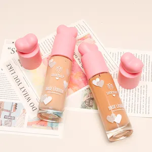 Luckylily Brighten Liquid Foundation Face Makeup Moisturizing Skin Modification Foundation Make Up For Life