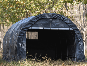 Abri d'auto personnalisé portable pour l'extérieur en PVC PE <span class=keywords><strong>toile</strong></span> métal acier polycarbonate aluminium durable hiver Garage Pergola pour voitures - Product Image 2