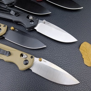 Mini BM-Freek 565-1 Cuchillo de Bolsillo Plegable para Camping, Hoja de 2.95 Pulgadas CPM-S90V 57HRC, Mango Reforzado de Nylon y Fibra de Vidrio OEM DIY EDC - Product Image 4