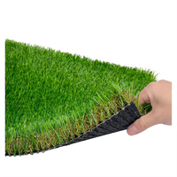 Gazon artificiel synthétique pour terrain de football extérieur, pelouse verte, aménagement paysager, 30 mm, mur de jardin, gazon artificiel, revêtement de sol sportif