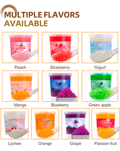 Boba Quả Cầu Nước Ép Trái Cây Bùng Nổ Hương Vị Chanh Dây 3KG Trà Bong Bóng Trên Bề Mặt - Product Image 3