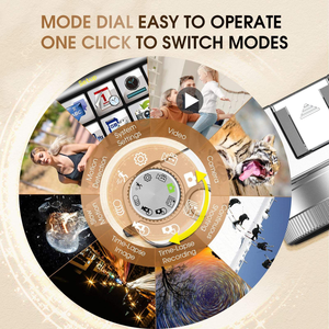 Cámara digital CCD retro de 68MP para selfies - Linda cámara compacta de nivel básico para estudiantes - Product Image 6