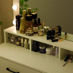 <span class=keywords><strong>Tocador</strong></span> con espejo deslizante y <span class=keywords><strong>tocador</strong></span> <span class=keywords><strong>de</strong></span> <span class=keywords><strong>maquillaje</strong></span> ligero con cajones y silla <span class=keywords><strong>Tocador</strong></span> blanco-<span class=keywords><strong>Amazon</strong></span> personalizado - Product Image 6