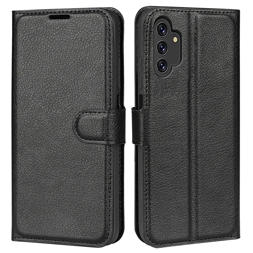 Luxus Leder Handy hülle Magnetic Flip Cover Brieftasche Kreditkarten etui Halter Handy hülle für Samsung Galaxy S21 22