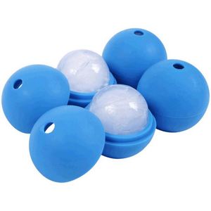 Moule à glaçons sphériques en silicone de qualité alimentaire avec logo personnalisé, facile à démouler, pour activités promotionnelles - Product Image 3