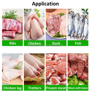 Machine de découpe de viande légèrement congelée pour cubes de bœuf cuit, poulet et canard - Product Image 2