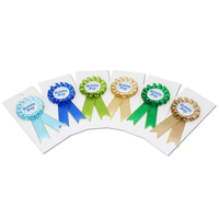 Vente en gros usine : Ruban 100% polyester pour badges, motifs Joyeux Anniversaire, créatif, minimaliste, tendance, pour la maternelle et l'école primaire