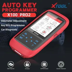 XTOOL X100 Pro2 Programador de chave automática/Scanner de ajuste de calibração OBD2 Scanner ferramentas de diagnóstico de carro atualização gratuita