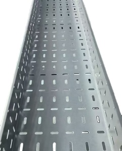 Bandeja de <span class=keywords><strong>cable</strong></span> ignífuga de aluminio con conducto de <span class=keywords><strong>cable</strong></span> de malla de alambre de recubrimiento en polvo para construcción y tendido de cables - Product Image 6