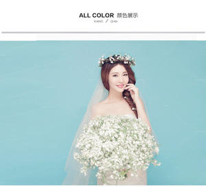 Papier de fond pour photographie JingYing de haute qualité, 1,2 x 2 m, couleur unie, sans couture - Product Image 3