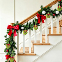 Boules de Noël colorées en fausse fourrure de lapin avec lettres, décorations DIY pour sapin de Noël, boules suspendues en peluche transfrontalières