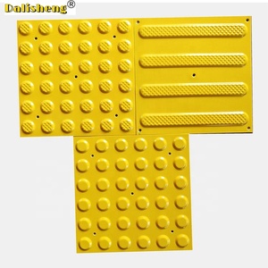 Carrelage de pavage Tactile sol 316 indicateur tactile boutons goujon bande tactile barre linéaire acier inoxydable 304 store plastique PVC TPU - Product Image 6