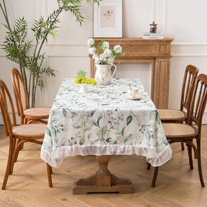 <span class=keywords><strong>Tovaglia</strong></span> in Poliestere Stile Americano Pastorale, Quadrata o Rotonda, per Matrimoni e Feste, Vendita all'Ingrosso - Product Image 2