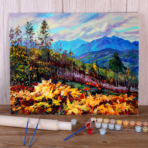 Kit de peintures à l'huile numériques paysage 40x50 <span class=keywords><strong>peinture</strong></span> peintures décoratives artisanat <span class=keywords><strong>peinture</strong></span> bricolage <span class=keywords><strong>par</strong></span> numéros pers - Product Image 1