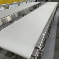 Système de convoyeur à bande en PVC personnalisé, machine à bande transporteuse pour le transfert de produits en cartons