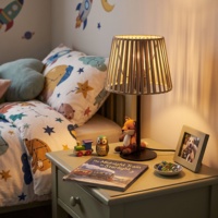 Lampe de table moderne en corde tressée, lampe de bureau décorative nordique, lampe de table pour chambre à coucher, salon, vente en gros OEM ODM