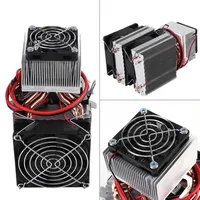 120W Semiconductor Mini Air Chiller Climatiseur 12V Air Cooling System Unit Peltier Cooler